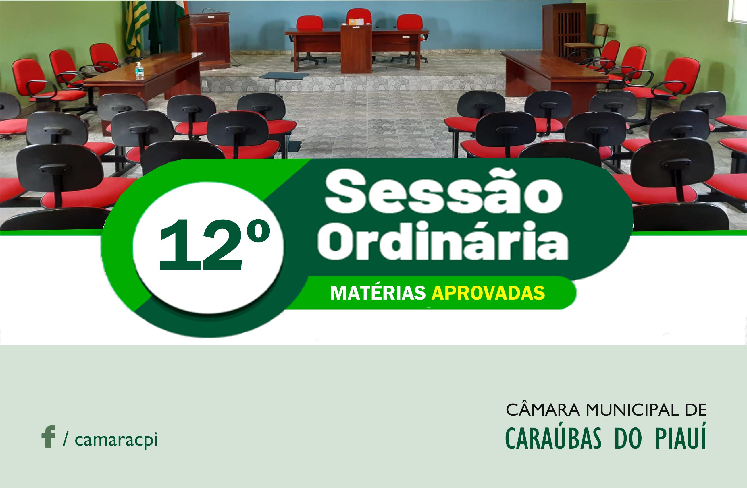 12ª Sessão ordinária - Câmara aprova diversos requerimentos de interesse do Município