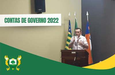 Por unanimidade, Câmara aprova Contas de Governo de 2022 do prefeito Caburé